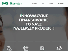 Tablet Screenshot of bosekosystem.com